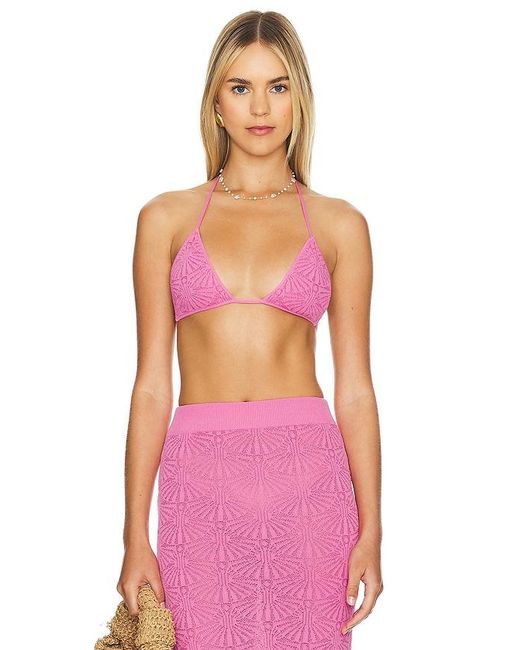 SNDY'S Pink Josefina Bralette