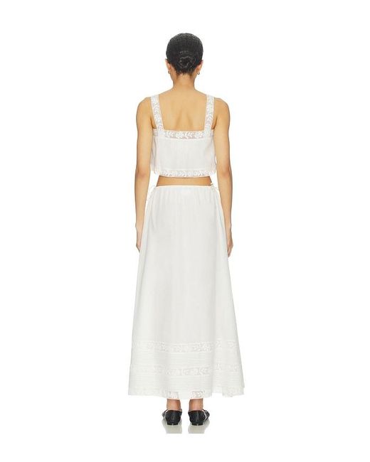Saylor White Elsie Set