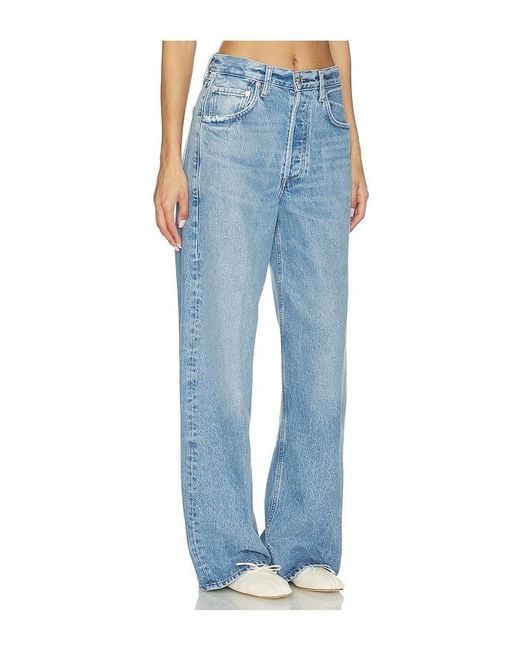 Citizens of Humanity Blue Ayla Baggy Jeans