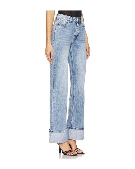 Lulu Cuffed Jeans En Color Azul Talla En superdown de color Blue