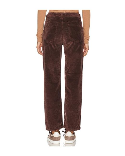 Free People Brown X We The Free Risk Taker Cord Straight Leg