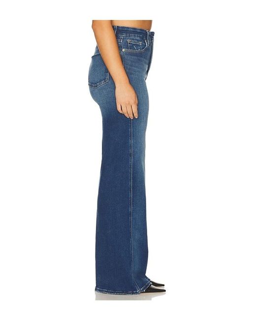 GOOD AMERICAN Blue Soft Tech Good Skate Wide Leg Jeans