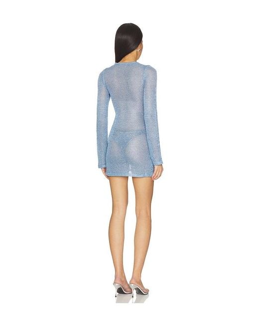 superdown Blue Araceli Mini Dress