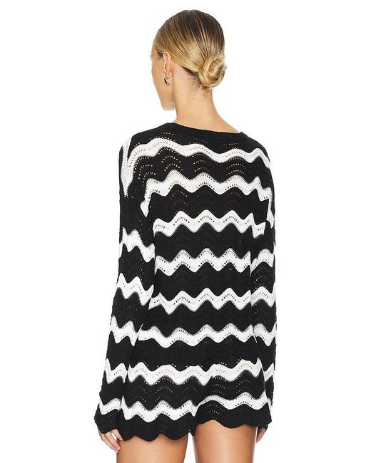 Beach Riot Black Beach Sweater