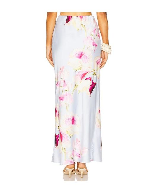 Runaway the Label White Verity Maxi Skirt