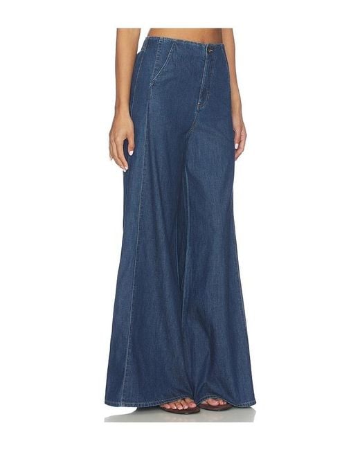 Veronica Beard Blue Digby Pant