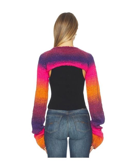 CULTNAKED Red Wave Sweater