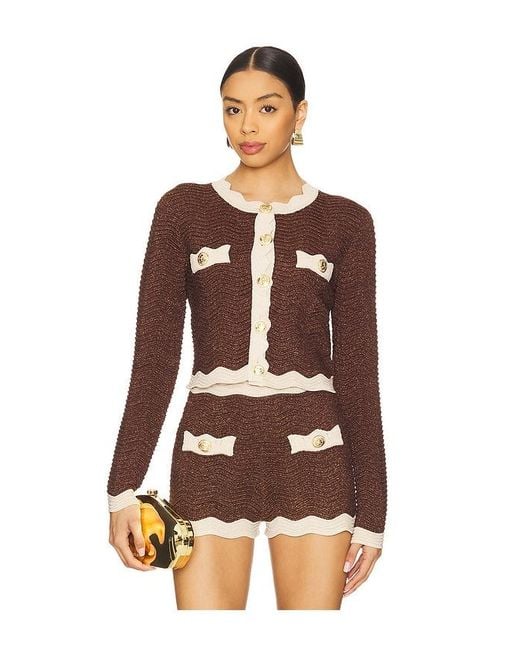 retroféte Red Dallys Knit Jacket