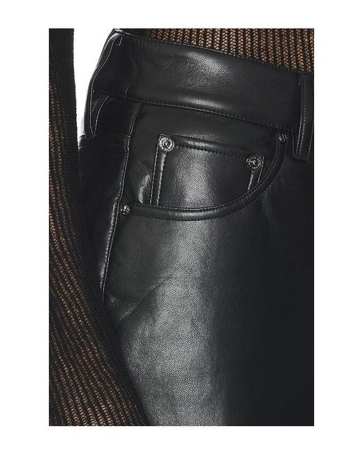 Anine Bing Black Manon Pant