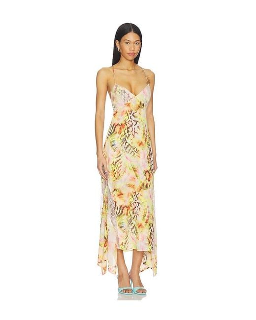 AFRM Metallic Christina Dress