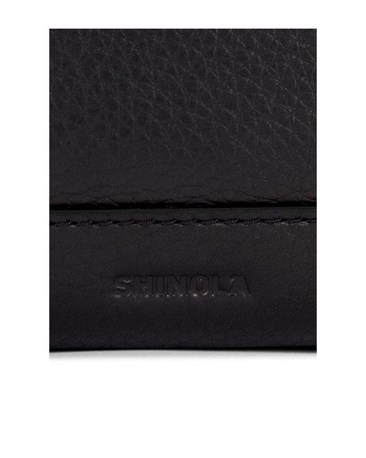 Shinola Black Zip Travel Kit for men