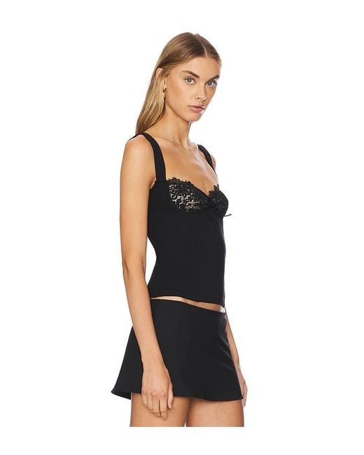 MORE TO COME Black Daniela Top