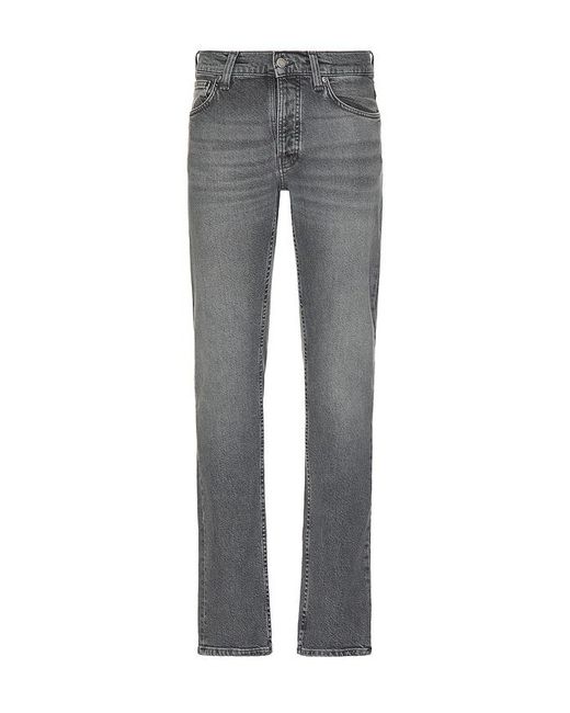 Nudie Jeans Gray Grim Tim Jeans for men