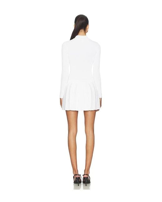 retroféte White Devika Knit Dress