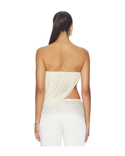Maygel Coronel White Linea Top