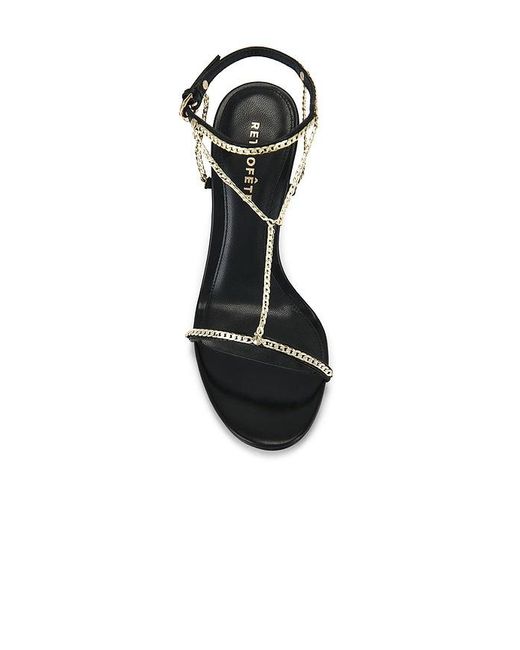retroféte Black Finny Sandal
