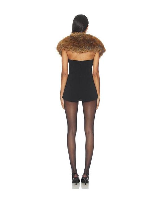 retroféte Black Salmee Romper