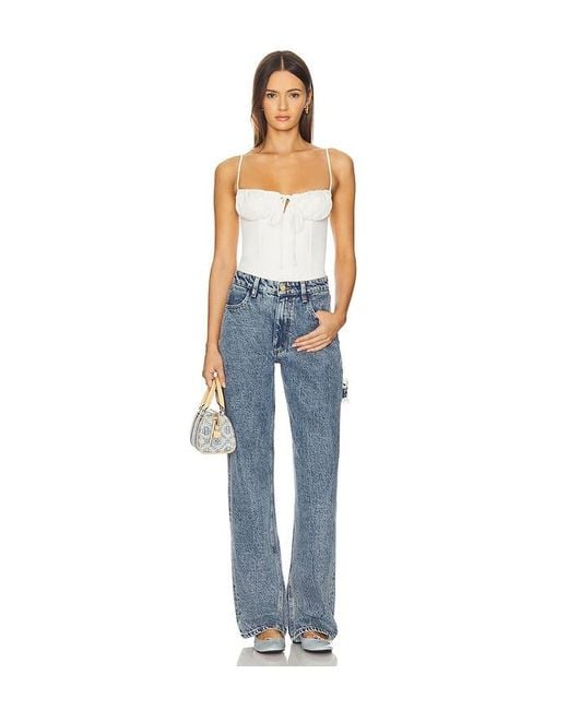 Tanner Fletcher Blue Sid Lace Loop Jean