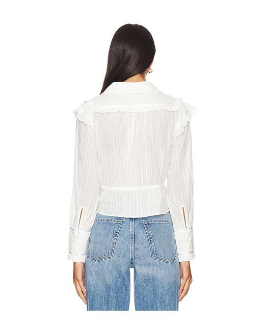 Blusa Solid Daybreak En Color Blanco Talla (También En S, Xl) Free People de color White