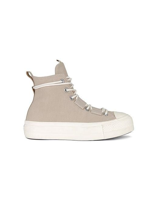 Converse Natural SNEAKERS ALL STAR LIFT