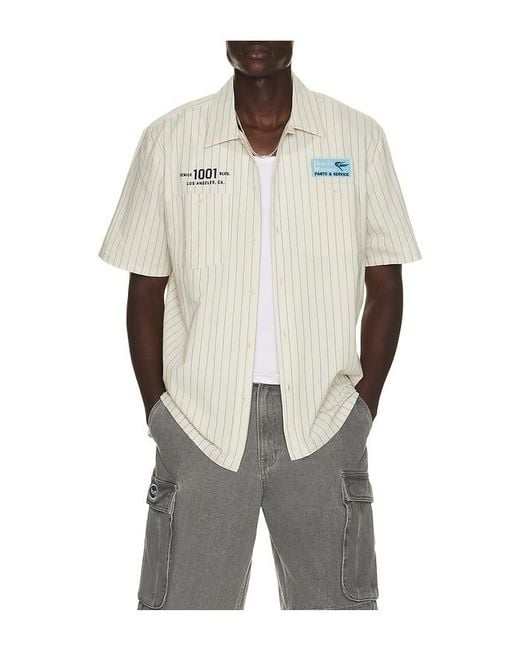Deus Ex Machina Multicolor Forecourt Stripe Shirt for men