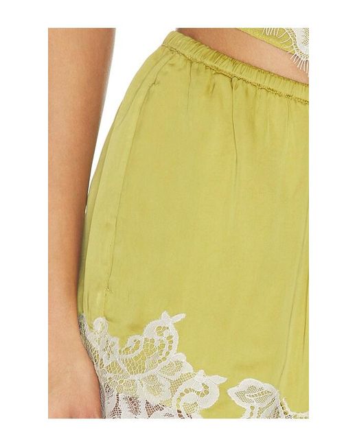 Rococo Sand Yellow Shorts Drawstring Shorts