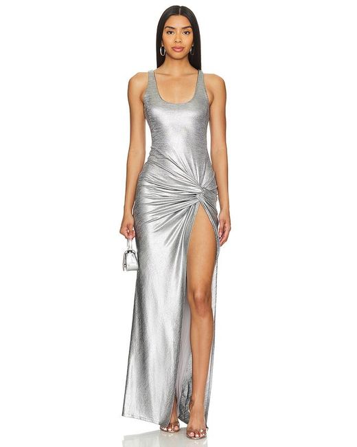 Lovers + Friends Metallic Tonya Maxi Dress