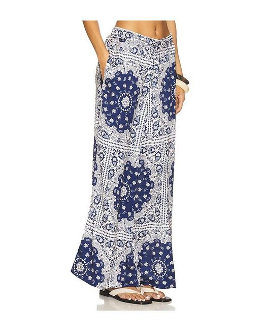 Pantalón Harmony En Color Azul Talla (También En M, S) Agua Bendita de color Blue