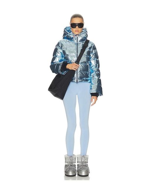 Perfect Moment Blue Polar Flare Iii Down Ski Jacket