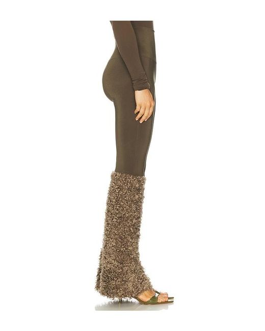 Norma Kamali Multicolor Curly Spat Legging