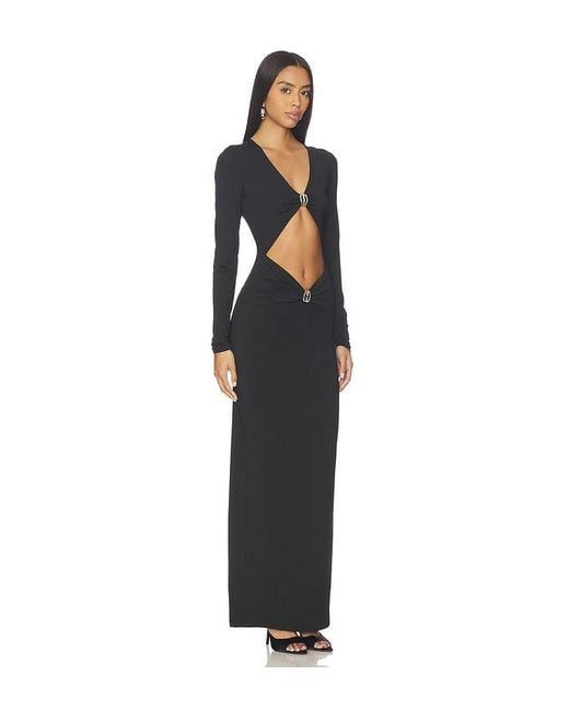 superdown Black Arlowe Maxi Dress