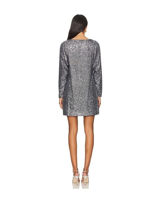 ROBE GINGER en Metallic Silver Steve Madden en coloris Gray