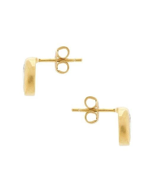 Shashi Metallic Regan Stud Earring