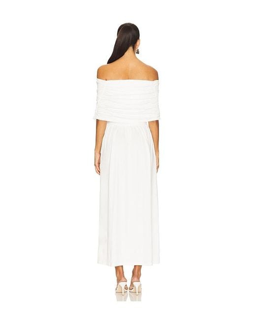SNDY'S White Madrid Maxi Dress