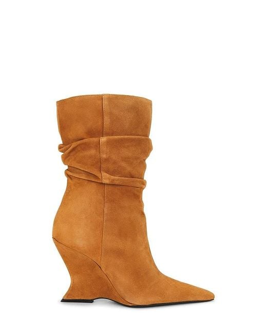 SCHUTZ SHOES Brown Siena Slouch Boot