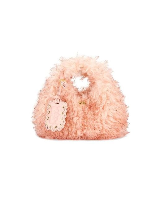 GANNI hobo bag in light pink The perfect shade of