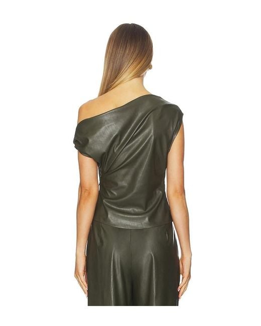 The Sei Green Off Shoulder Top