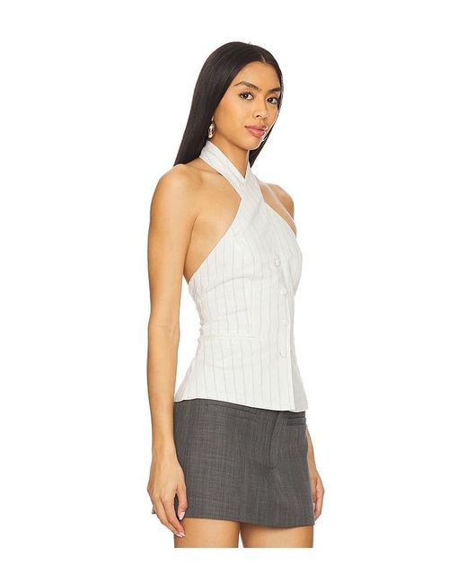 ALL THE WAYS White Selene Top