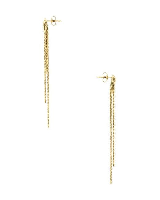 Amber Sceats Metallic Fletcher Earrings