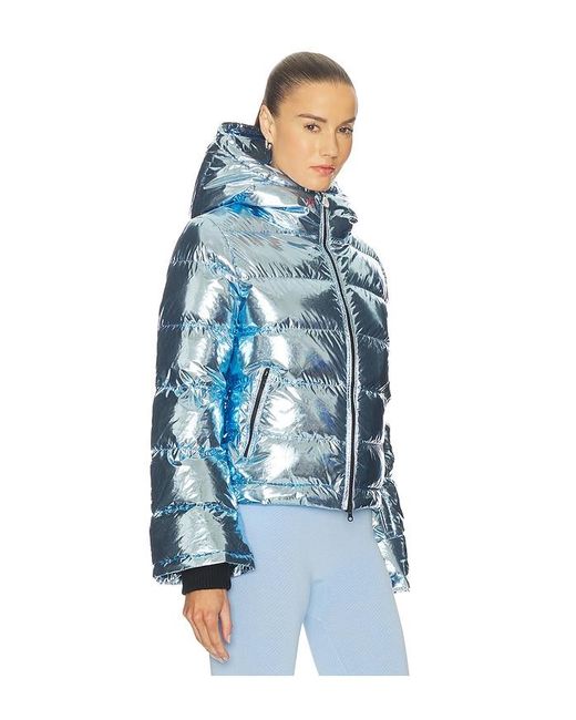 Perfect Moment Blue Polar Flare Iii Down Ski Jacket