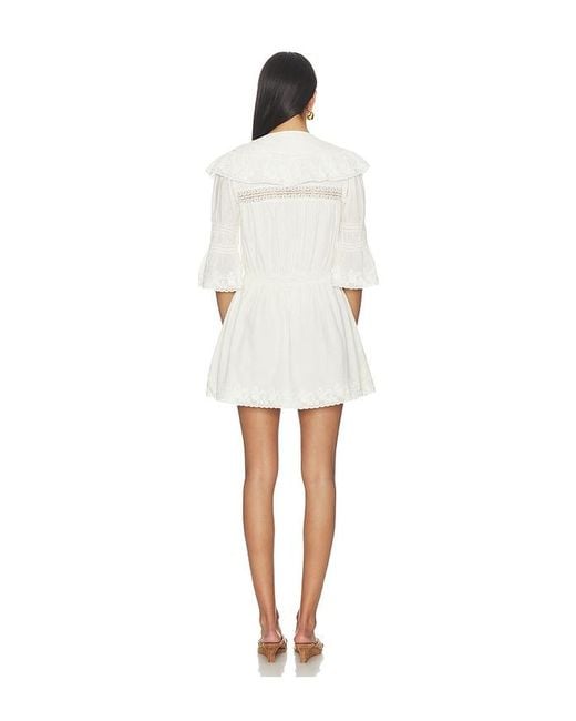 Tularosa White Sienna Mini Dress