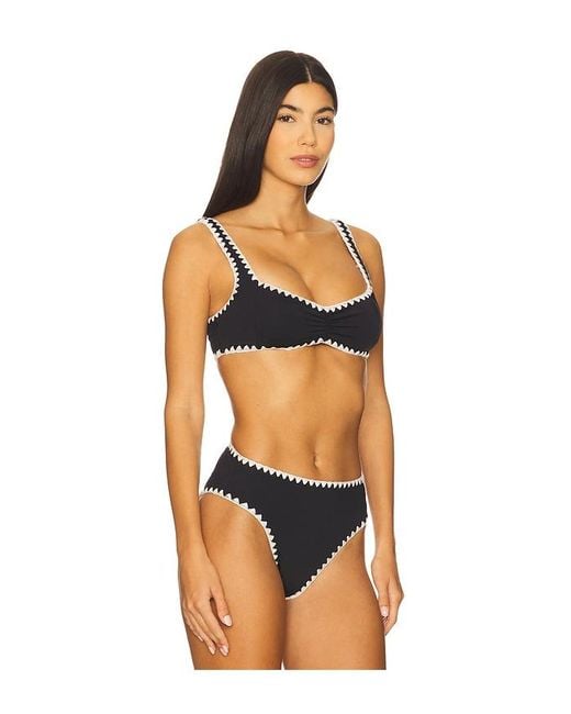 LSPACE Orange Effie Top