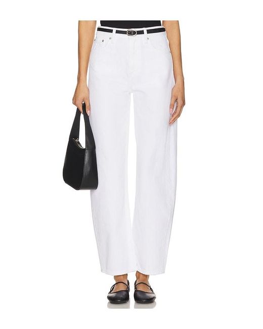 Pistola White Wes High Rise Barrel Jeans