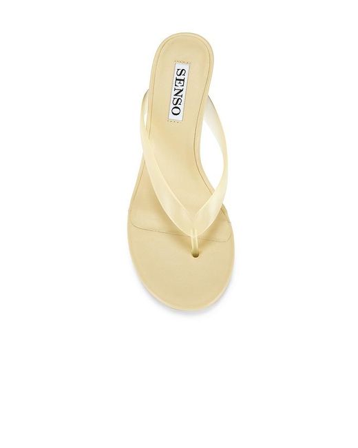Senso White Flowe Sandal