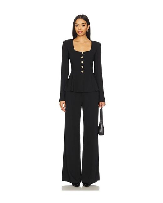 Amanda Uprichard Black Kailey Top