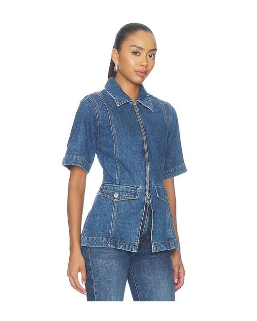 Veronica Beard Blue Sully Jacket