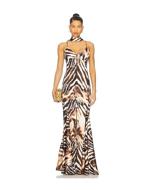 Katie May Metallic Tiki Gown