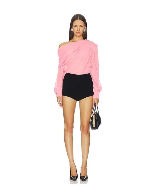 Nana Jacqueline Red Sia Top