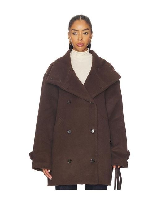 Lovers + Friends Brown Rae Coat