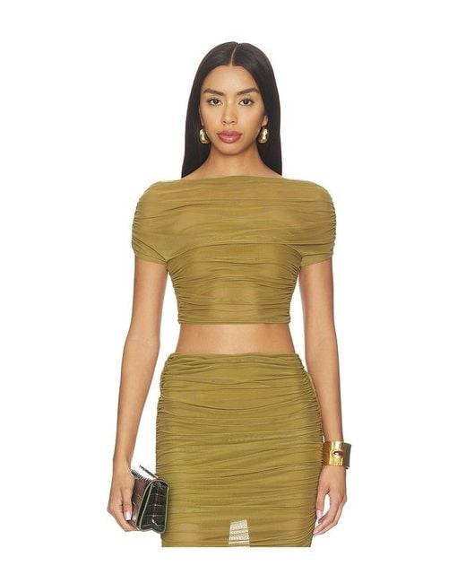 SER.O.YA Green Marsh Top